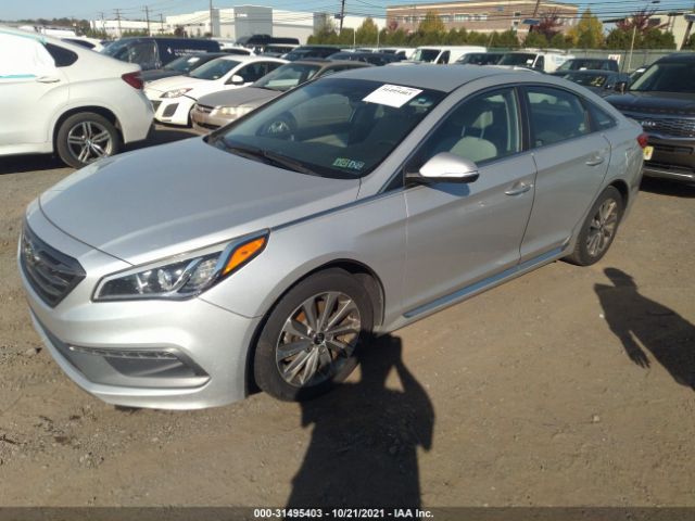 Photo 1 VIN: 5NPE34AF7FH101295 - HYUNDAI SONATA 