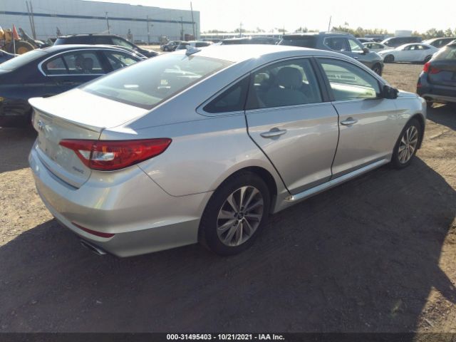 Photo 3 VIN: 5NPE34AF7FH101295 - HYUNDAI SONATA 