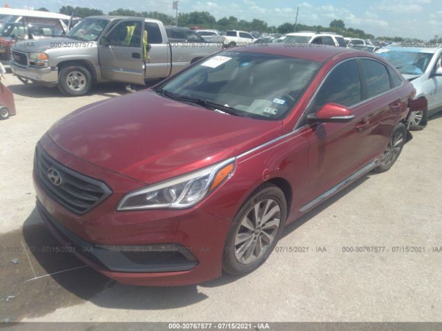 Photo 1 VIN: 5NPE34AF7FH122633 - HYUNDAI SONATA 