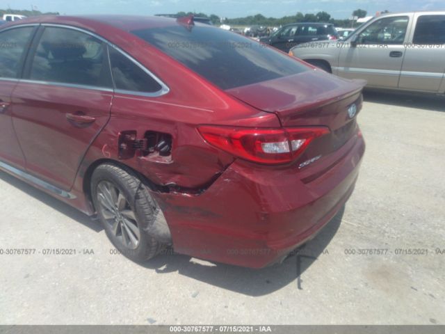 Photo 5 VIN: 5NPE34AF7FH122633 - HYUNDAI SONATA 