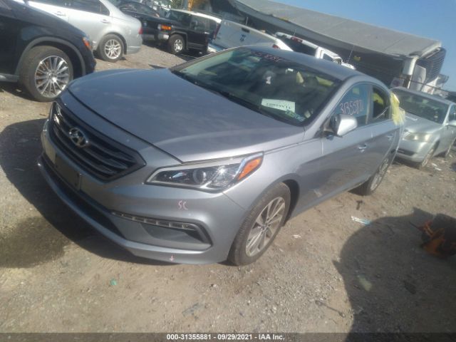 Photo 1 VIN: 5NPE34AF7FH129100 - HYUNDAI SONATA 