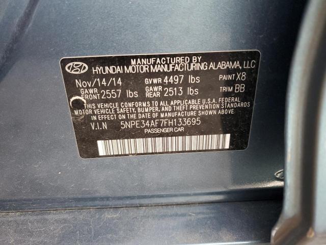 Photo 11 VIN: 5NPE34AF7FH133695 - HYUNDAI SONATA SPO 