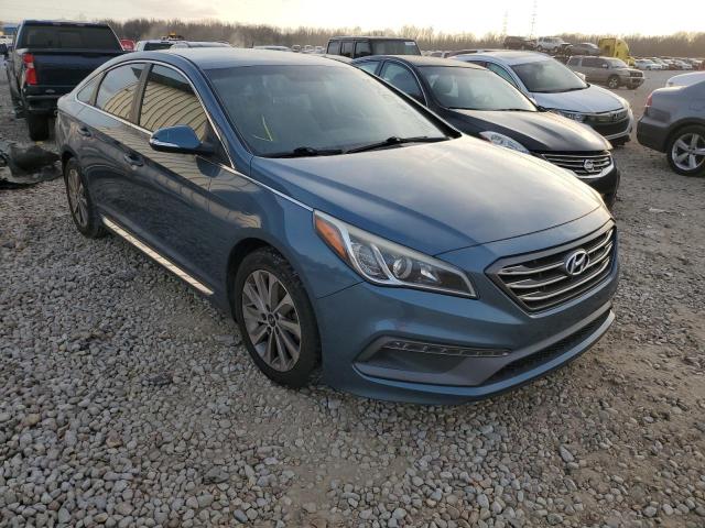 Photo 3 VIN: 5NPE34AF7FH133695 - HYUNDAI SONATA SPO 