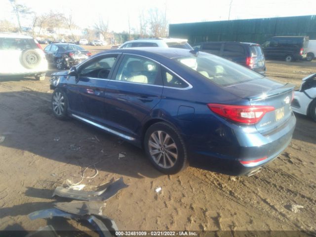 Photo 2 VIN: 5NPE34AF7FH137259 - HYUNDAI SONATA 