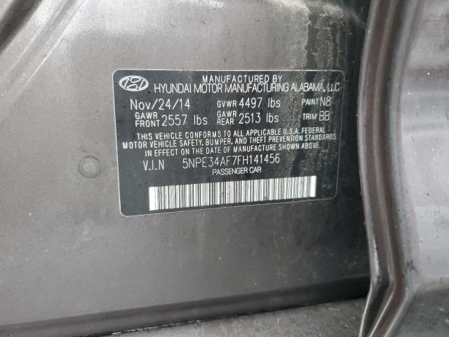 Photo 11 VIN: 5NPE34AF7FH141456 - HYUNDAI SONATA SPO 