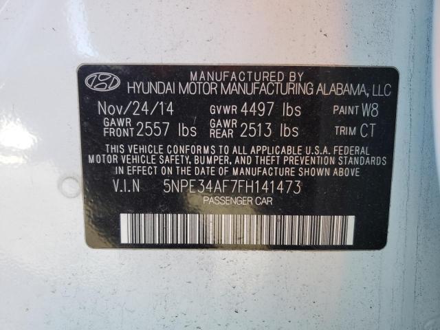 Photo 11 VIN: 5NPE34AF7FH141473 - HYUNDAI SONATA 