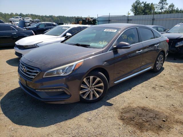 Photo 1 VIN: 5NPE34AF7FH146849 - HYUNDAI SONATA SPO 