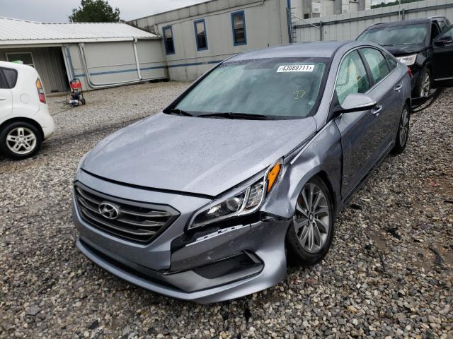 Photo 1 VIN: 5NPE34AF7FH151128 - HYUNDAI SONATA SPO 