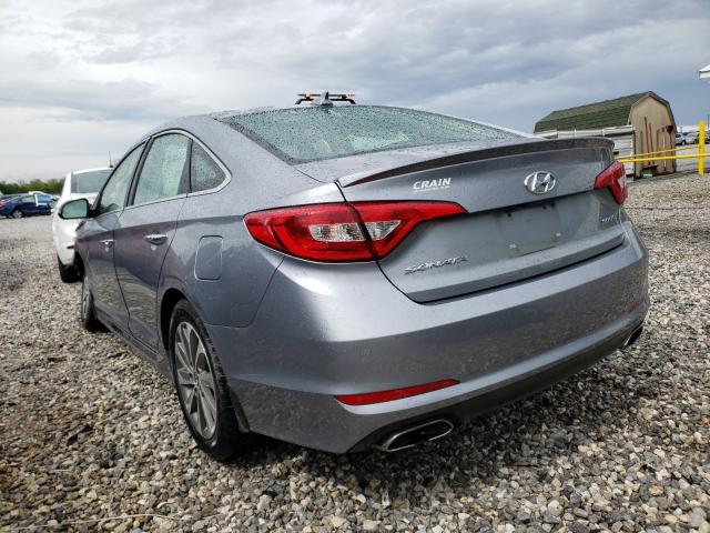 Photo 2 VIN: 5NPE34AF7FH151128 - HYUNDAI SONATA SPO 