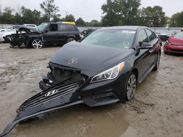 Photo 1 VIN: 5NPE34AF7FH169824 - HYUNDAI SONATA SPO 