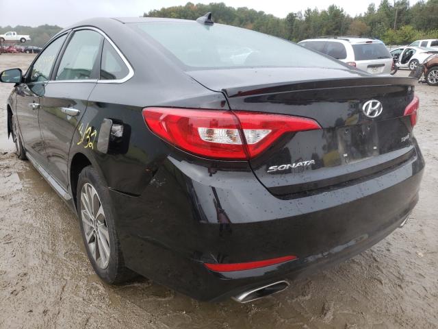 Photo 2 VIN: 5NPE34AF7FH169824 - HYUNDAI SONATA SPO 