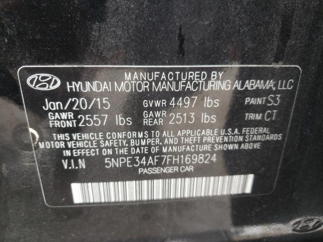 Photo 9 VIN: 5NPE34AF7FH169824 - HYUNDAI SONATA SPO 