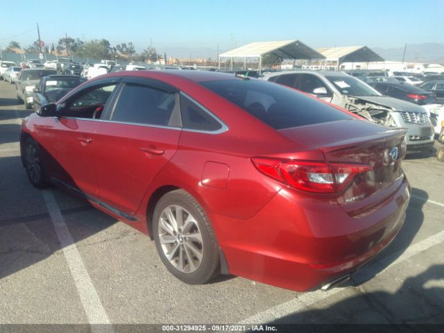 Photo 2 VIN: 5NPE34AF7FH181598 - HYUNDAI SONATA 