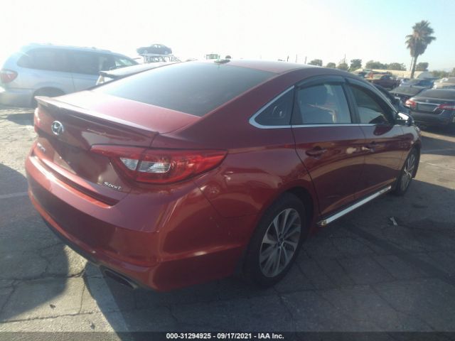 Photo 3 VIN: 5NPE34AF7FH181598 - HYUNDAI SONATA 