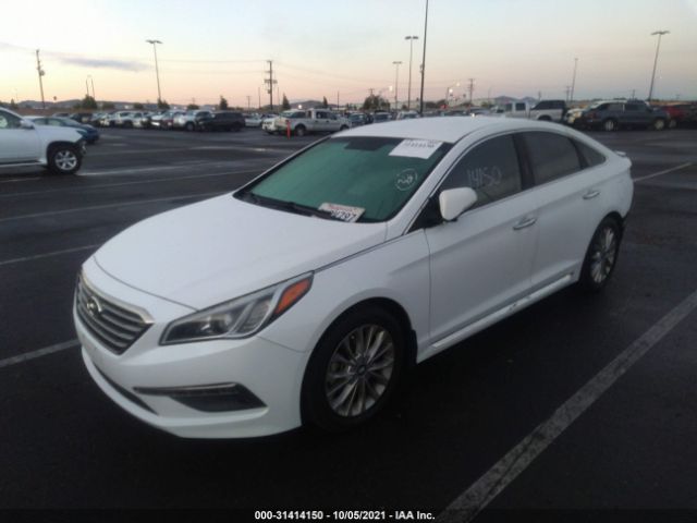 Photo 1 VIN: 5NPE34AF7FH186400 - HYUNDAI SONATA 