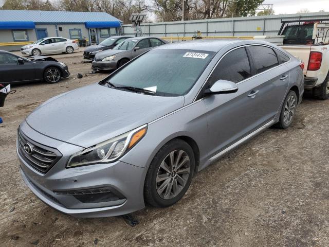 Photo 1 VIN: 5NPE34AF7FH190687 - HYUNDAI SONATA SPO 