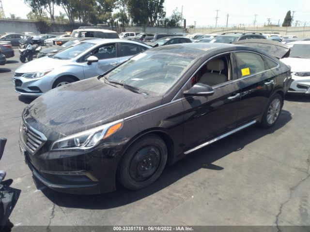 Photo 1 VIN: 5NPE34AF7FH201557 - HYUNDAI SONATA 