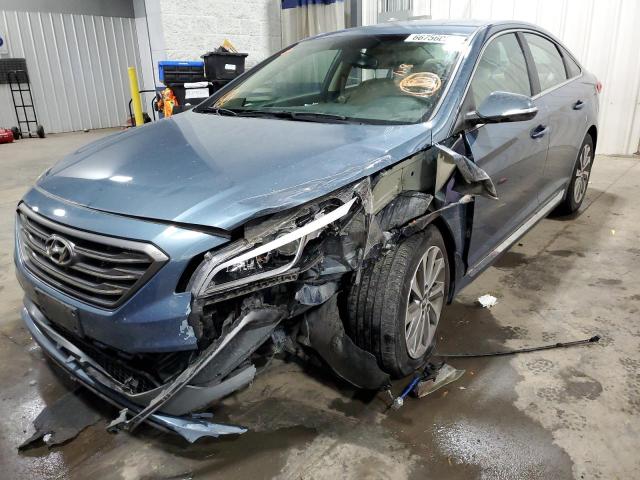 Photo 1 VIN: 5NPE34AF7FH211280 - HYUNDAI SONATA 