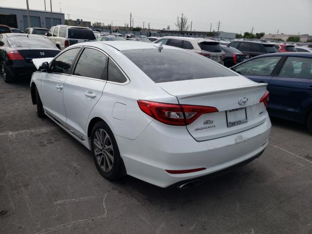 Photo 2 VIN: 5NPE34AF7FH211621 - HYUNDAI SONATA SPO 