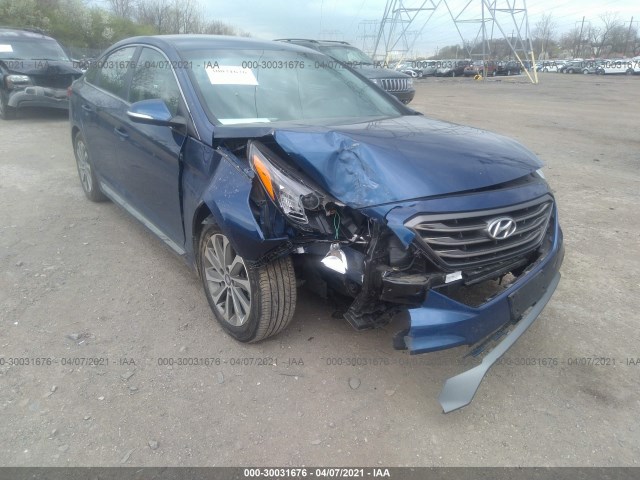 Photo 5 VIN: 5NPE34AF7FH212428 - HYUNDAI SONATA 