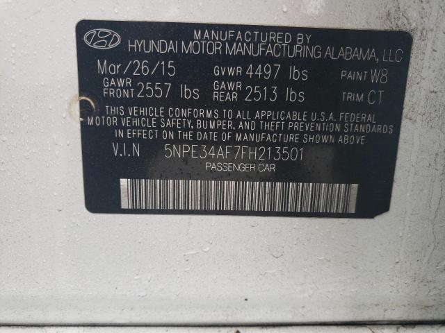 Photo 11 VIN: 5NPE34AF7FH213501 - HYUNDAI SONATA SPO 