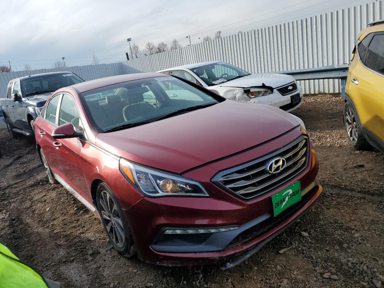 Photo 3 VIN: 5NPE34AF7FH224336 - HYUNDAI SONATA 