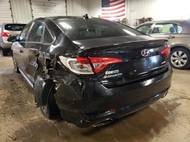 Photo 2 VIN: 5NPE34AF7FH227558 - HYUNDAI SONATA SPO 