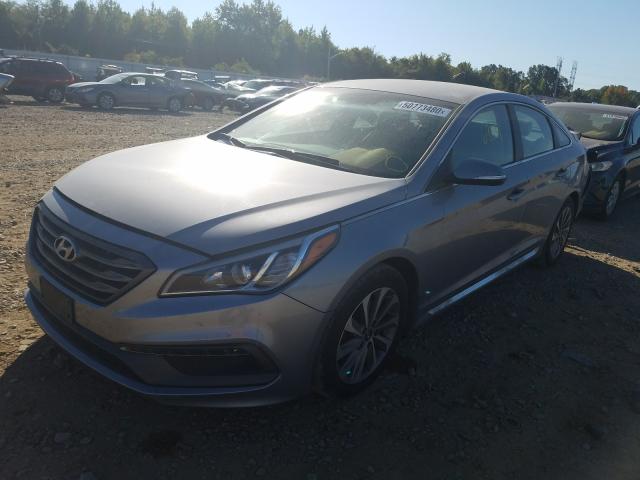 Photo 1 VIN: 5NPE34AF7FH241735 - HYUNDAI SONATA SPO 