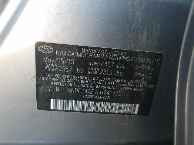 Photo 9 VIN: 5NPE34AF7FH241735 - HYUNDAI SONATA SPO 