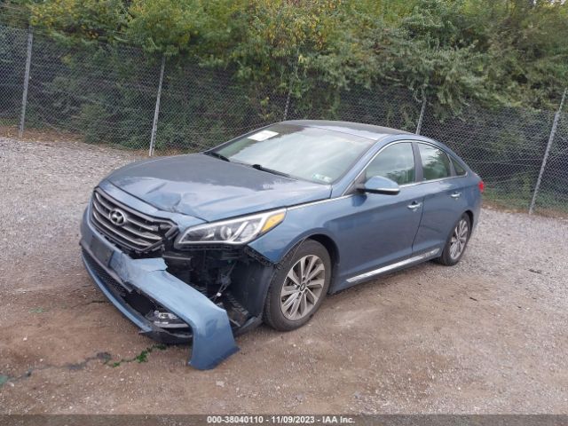 Photo 1 VIN: 5NPE34AF7FH247695 - HYUNDAI SONATA 