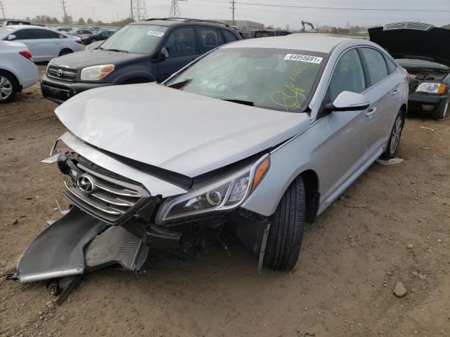 Photo 1 VIN: 5NPE34AF7GH262862 - HYUNDAI SONATA SPO 