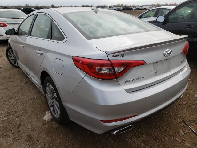 Photo 2 VIN: 5NPE34AF7GH262862 - HYUNDAI SONATA SPO 