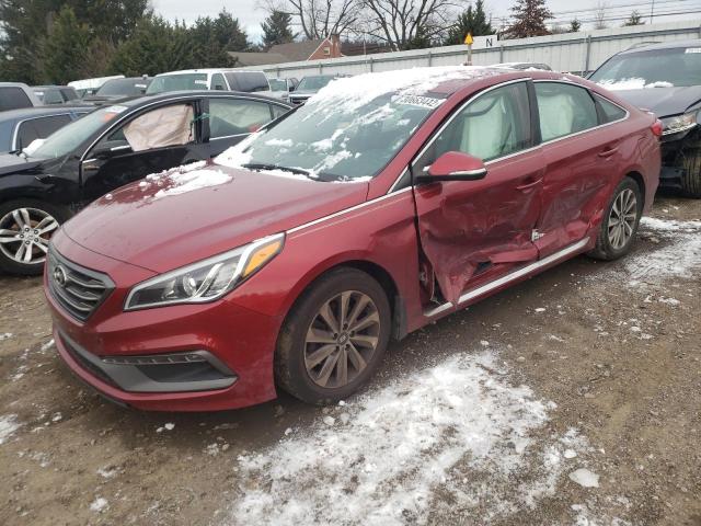 Photo 1 VIN: 5NPE34AF7GH274123 - HYUNDAI SONATA SPO 