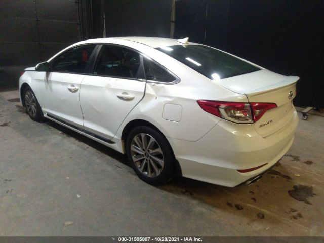 Photo 2 VIN: 5NPE34AF7GH279628 - HYUNDAI SONATA 