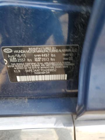 Photo 11 VIN: 5NPE34AF7GH289852 - HYUNDAI SONATA SPO 