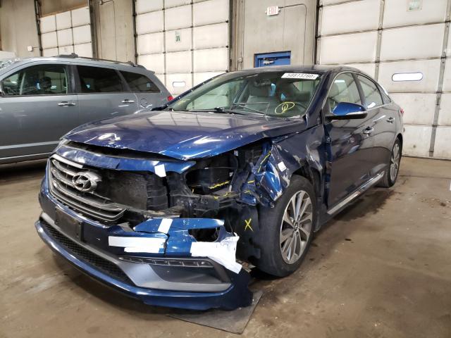 Photo 1 VIN: 5NPE34AF7GH308562 - HYUNDAI SONATA SPO 