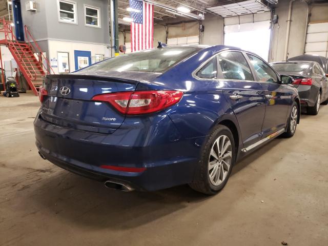 Photo 3 VIN: 5NPE34AF7GH308562 - HYUNDAI SONATA SPO 