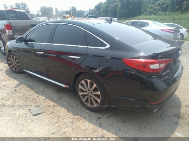 Photo 2 VIN: 5NPE34AF7GH327497 - HYUNDAI SONATA 