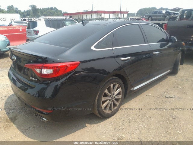 Photo 3 VIN: 5NPE34AF7GH327497 - HYUNDAI SONATA 