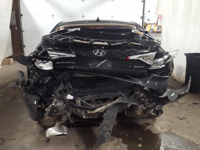 Photo 8 VIN: 5NPE34AF7GH327807 - HYUNDAI SONATA SPO 