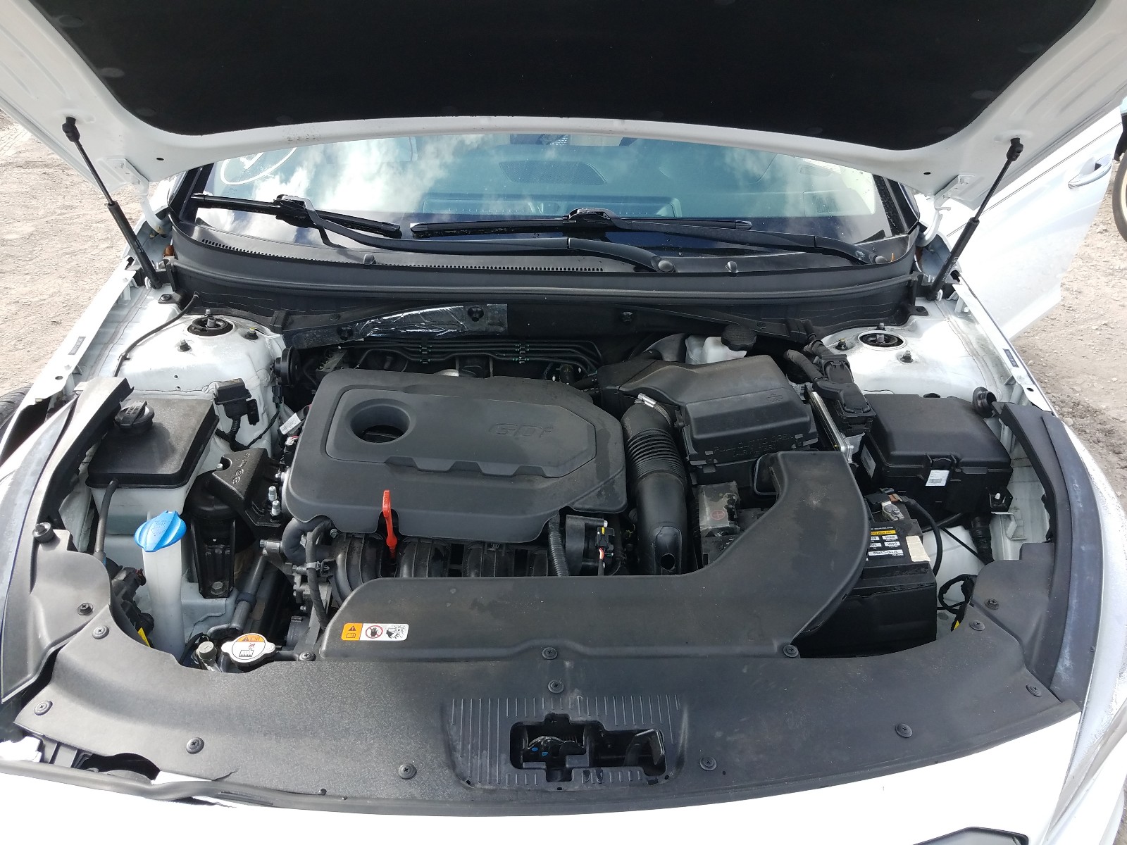 Photo 6 VIN: 5NPE34AF7GH328696 - HYUNDAI SONATA SPO 