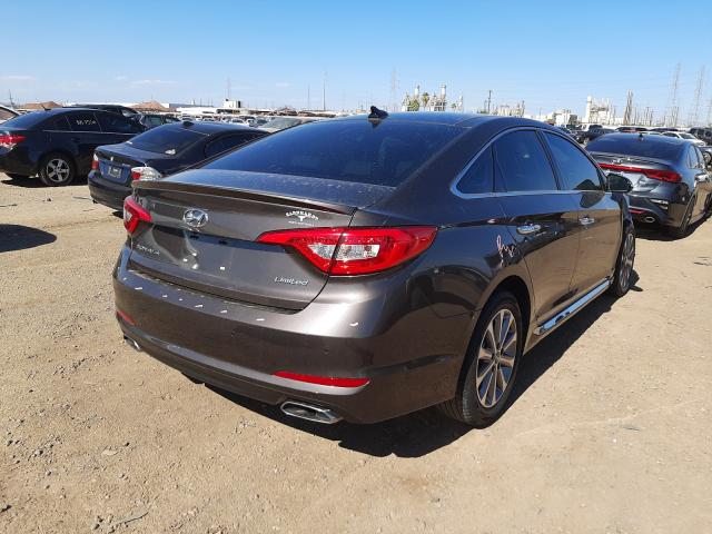 Photo 3 VIN: 5NPE34AF7GH328956 - HYUNDAI SONATA SPO 