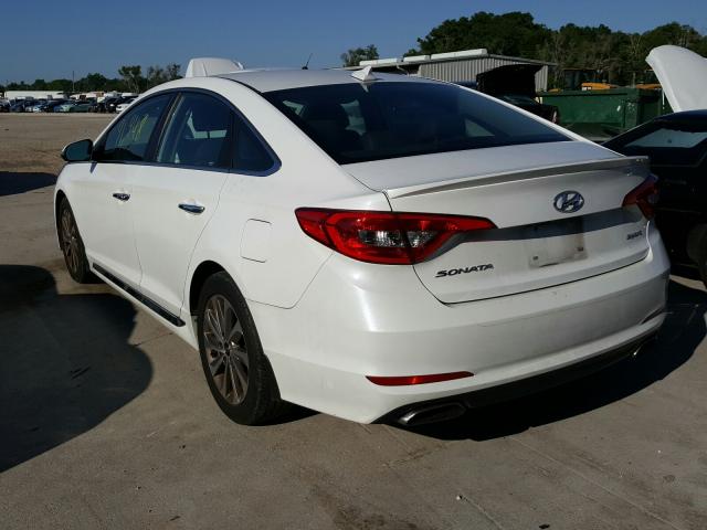 Photo 2 VIN: 5NPE34AF7GH329654 - HYUNDAI SONATA SPO 