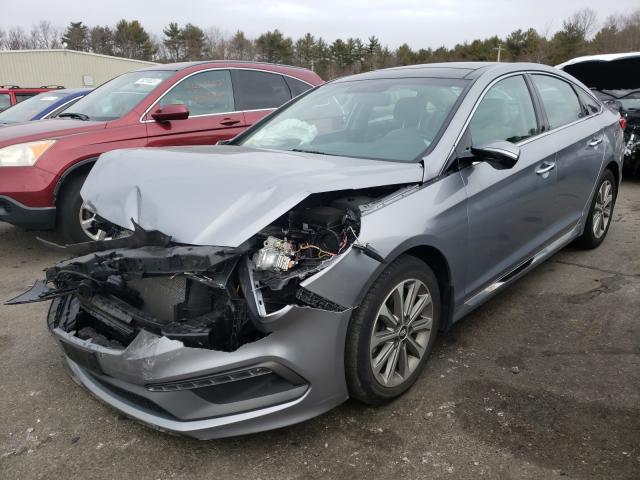 Photo 1 VIN: 5NPE34AF7GH332778 - HYUNDAI SONATA SPO 