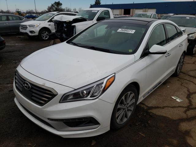 Photo 1 VIN: 5NPE34AF7GH336989 - HYUNDAI SONATA 