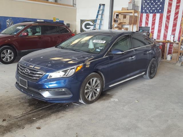 Photo 1 VIN: 5NPE34AF7GH341612 - HYUNDAI SONATA SPO 