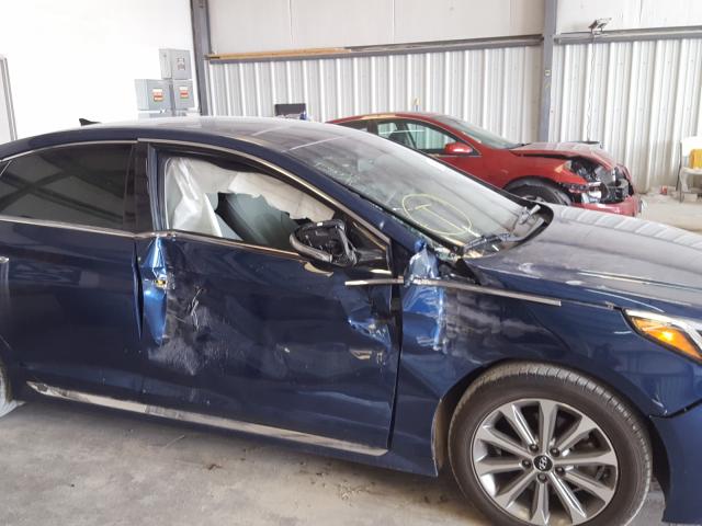 Photo 8 VIN: 5NPE34AF7GH341612 - HYUNDAI SONATA SPO 