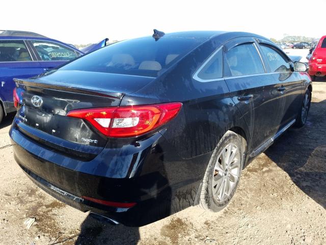 Photo 3 VIN: 5NPE34AF7GH348012 - HYUNDAI SONATA SPO 