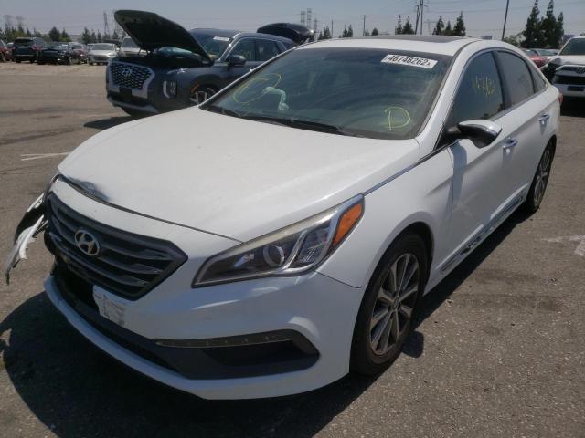 Photo 1 VIN: 5NPE34AF7GH348060 - HYUNDAI SONATA SPO 