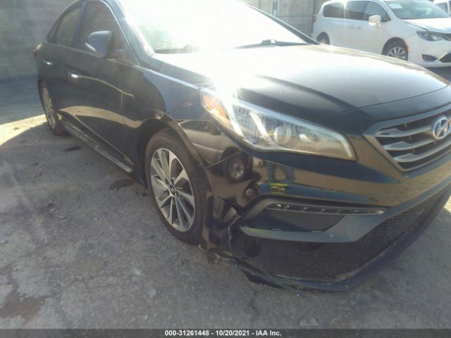 Photo 5 VIN: 5NPE34AF7GH362184 - HYUNDAI SONATA 